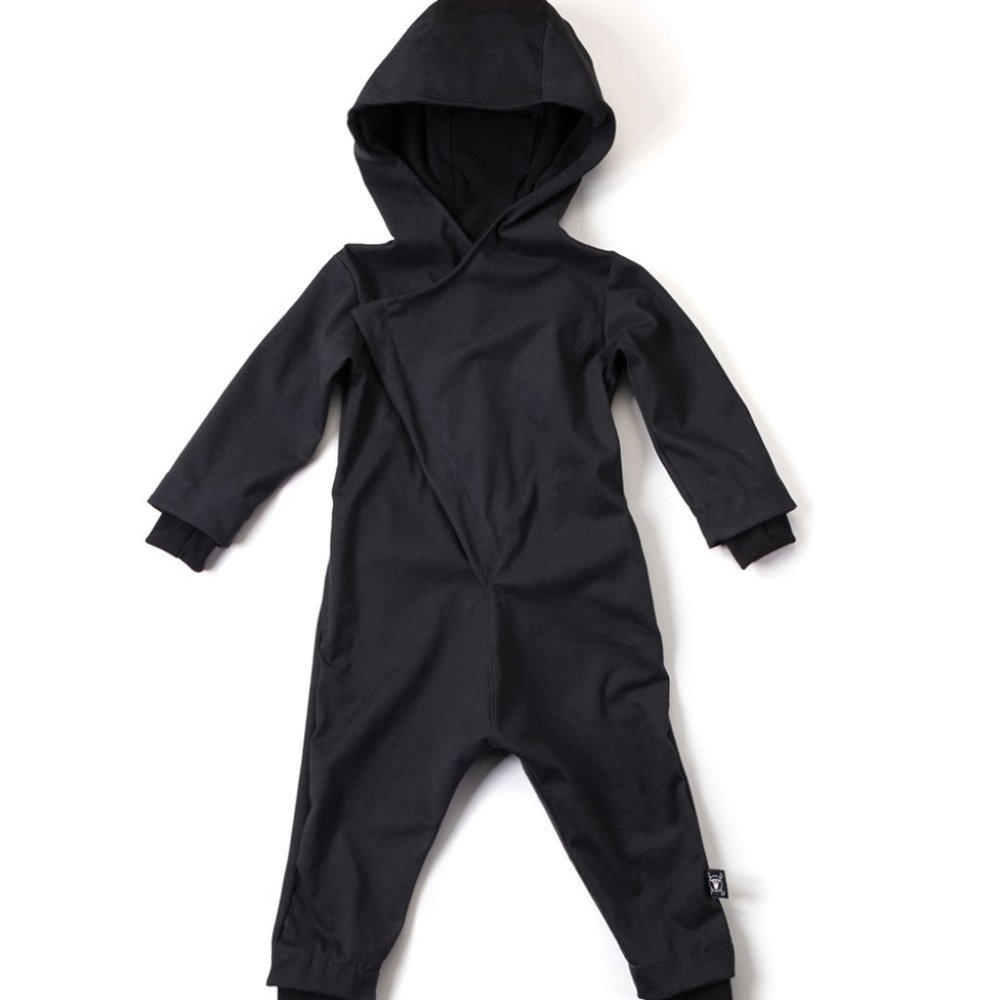 Nununu Aviator Overall Black